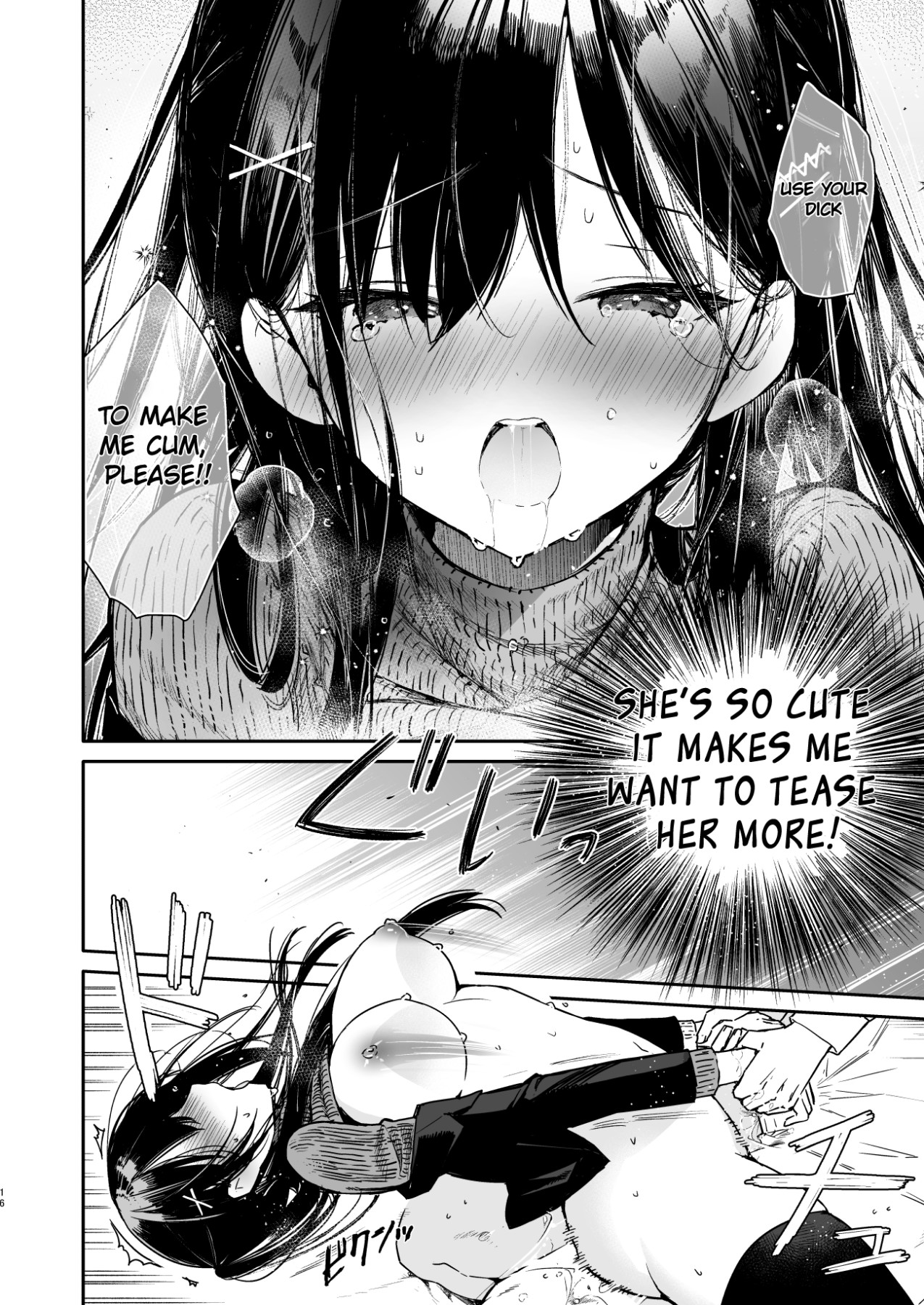 Hentai Manga Comic-Doing Lewd Edging Play With Senpai-Read-14